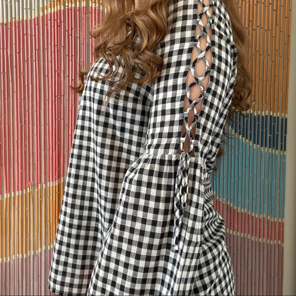 madewell gingham top